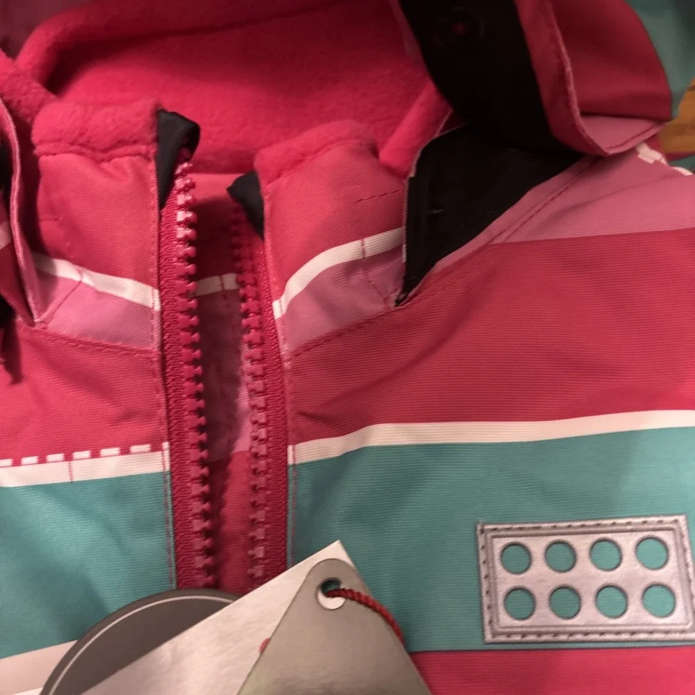 Lego Wear WINTER Jacket Coat  Size 4 Years Pink Teal